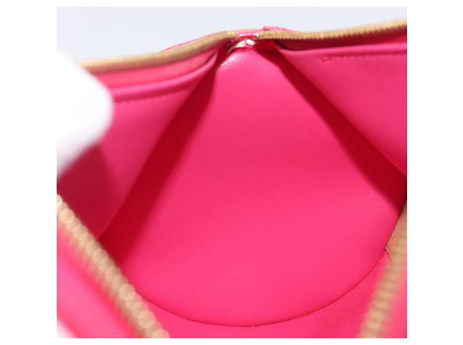 LOUIS VUITTON Monogram Vernis Bedford Bag Fuchsia Pink M91255 LV - vista 23