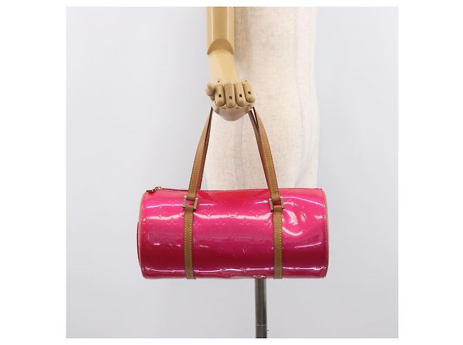 LOUIS VUITTON Monogram Vernis Bedford Bag Fuchsia Pink M91255 LV - vista 24