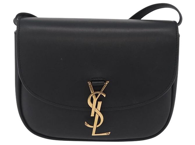 Autre Marque Saint Laurent Kaia Small Satchel Shoulder Bag Leather Black 634818 - vista 13