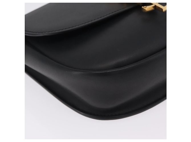 Autre Marque Saint Laurent Kaia Small Satchel Shoulder Bag Leather Black 634818 - vista 17