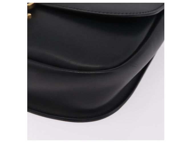 Autre Marque Saint Laurent Kaia Small Satchel Shoulder Bag Leather Black 634818 - vista 18
