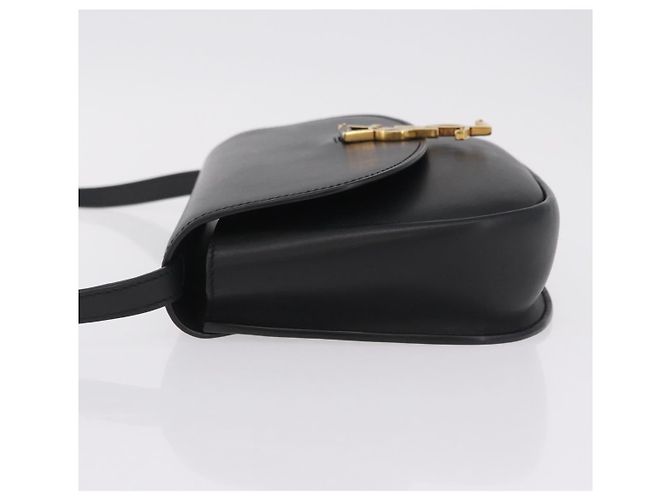 Autre Marque Saint Laurent Kaia Small Satchel Shoulder Bag Leather Black 634818 - vista 5