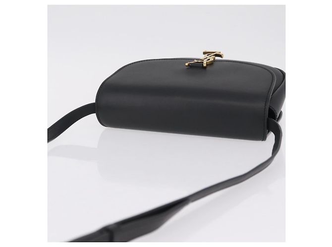 Autre Marque Saint Laurent Kaia Small Satchel Shoulder Bag Leather Black 634818 - vista 7