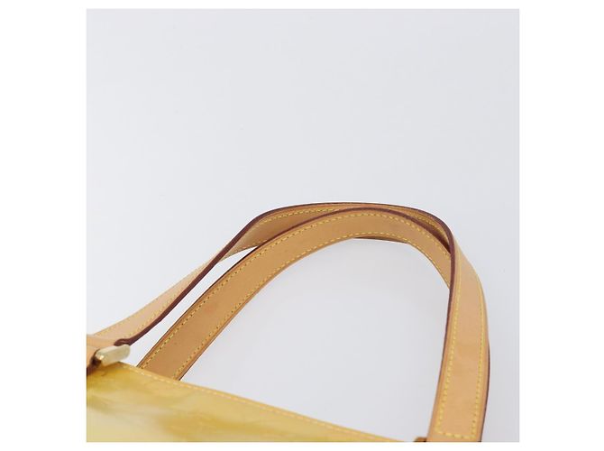 LOUIS VUITTON Monogram Vernis Houston Hand Bag Gris M91053 LV - vista 14