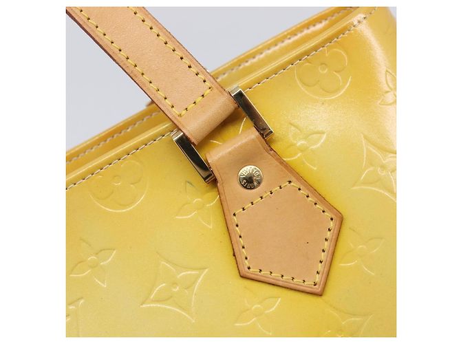 LOUIS VUITTON Monogram Vernis Houston Hand Bag Gris M91053 LV - vista 19