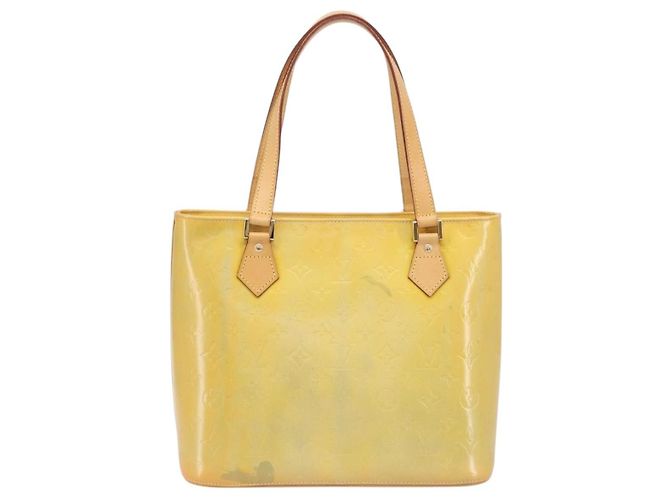 LOUIS VUITTON Monogram Vernis Houston Hand Bag Gris M91053 LV - vista 2