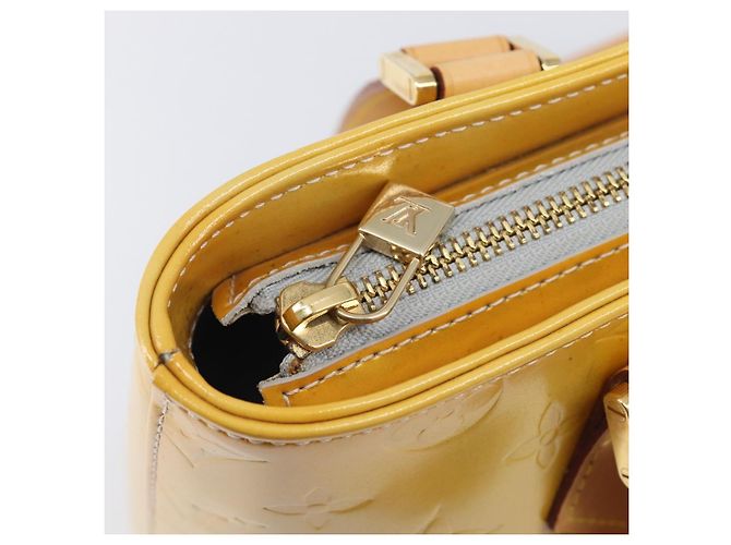 LOUIS VUITTON Monogram Vernis Houston Hand Bag Gris M91053 LV - vista 21
