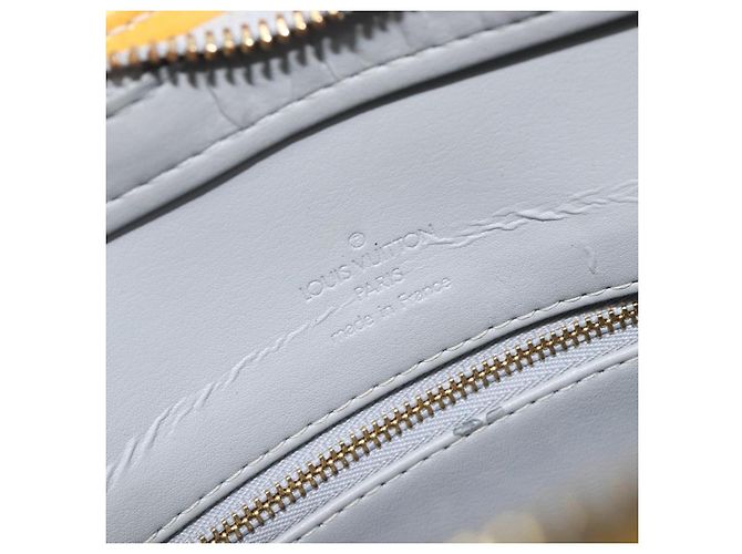 LOUIS VUITTON Monogram Vernis Houston Hand Bag Gris M91053 LV - vista 22
