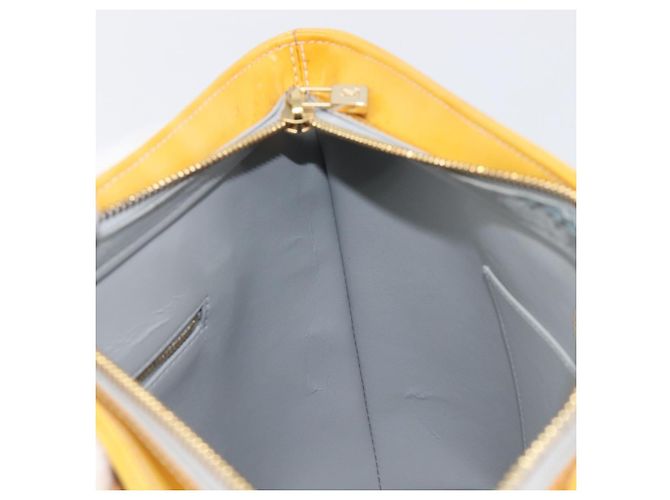 LOUIS VUITTON Monogram Vernis Houston Hand Bag Gris M91053 LV - vista 23