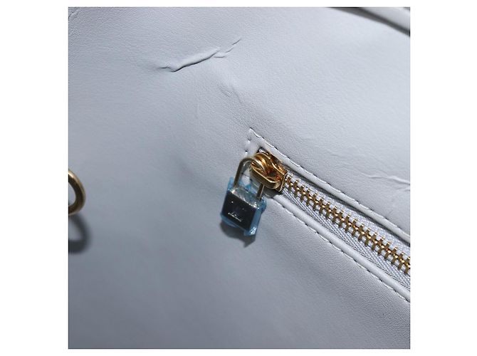 LOUIS VUITTON Monogram Vernis Houston Hand Bag Gris M91053 LV - vista 25