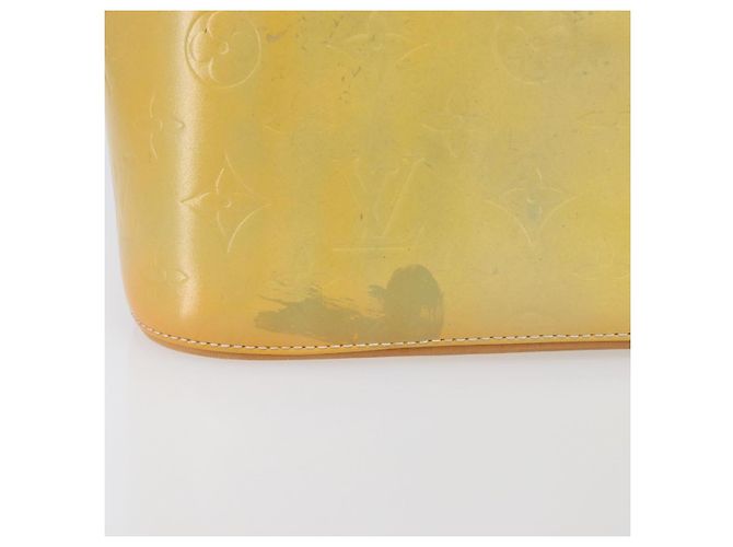 LOUIS VUITTON Monogram Vernis Houston Hand Bag Gris M91053 LV - vista 4