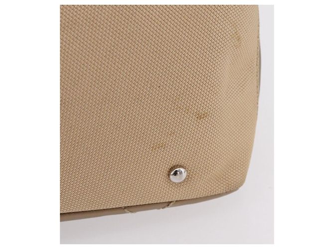 CHANEL Paris Biarritz Tote Bag Canvas Gold Silver CC - Ansicht 7