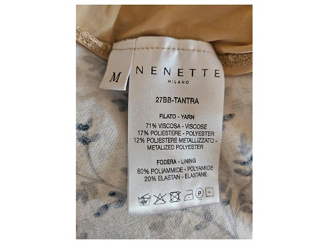 Autre Marque Nenette Milano Plissee Maxikleid - Ansicht 10