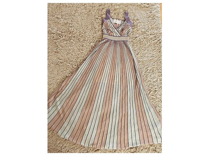 Autre Marque Nenette Milano Plissee Maxikleid - Ansicht 7