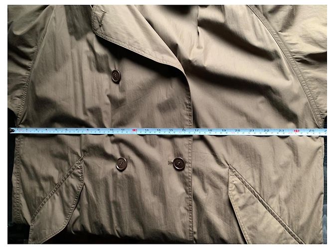 Isabel Marant Etoile Gabardina de algodón y poliamida marrón - vista 7