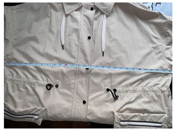 Brunello Cucinelli Gabardina de algodón con capucha - Beige - vista 4