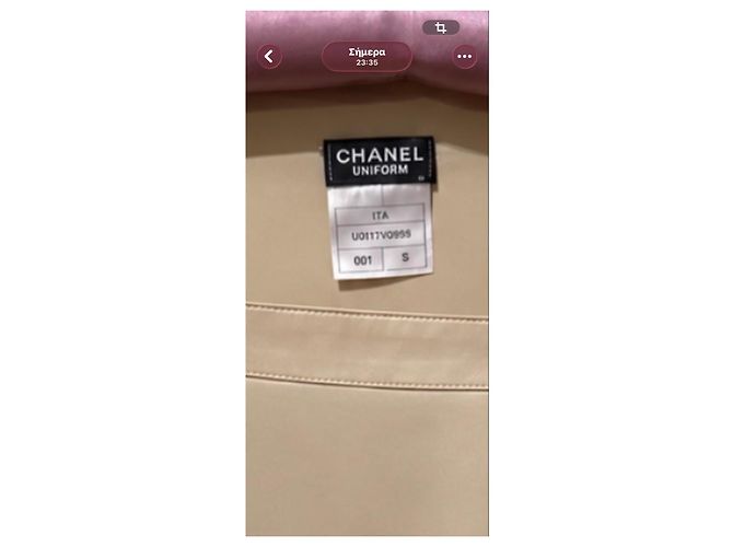 Blusa de seda Uniform Chanel - vista 5