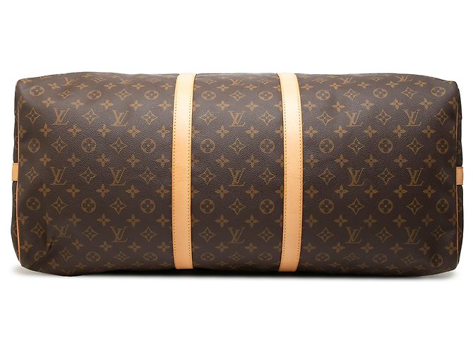 Louis Vuitton Brown Monogram Keepall Bandouliere 60 - vista 3