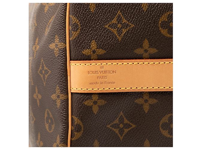 Louis Vuitton Brown Monogram Keepall Bandouliere 60 - vista 5