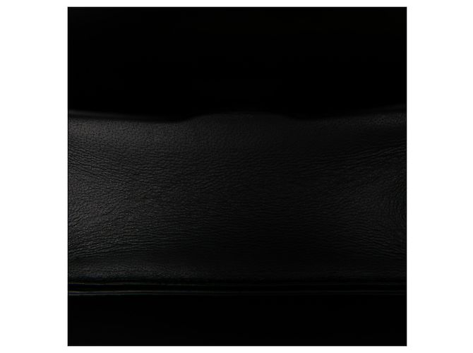 Alexander McQueen Borsa a tracolla Biker Skull piccola in pelle di vitello liscia nera - vista 4