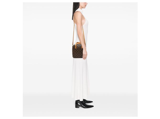 Louis Vuitton Brown Monogram Spontini - vista 9