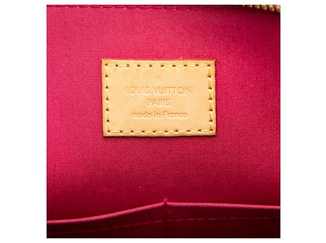 Louis Vuitton Red Monogram Vernis Alma PM - vista 5