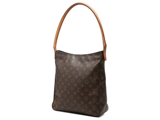 Louis Vuitton Brown Monogram Looping GM - vista 2
