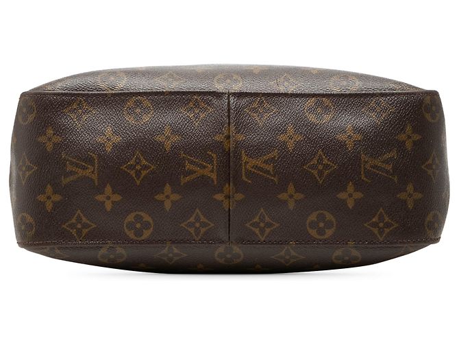 Louis Vuitton Brown Monogram Looping GM - vista 3