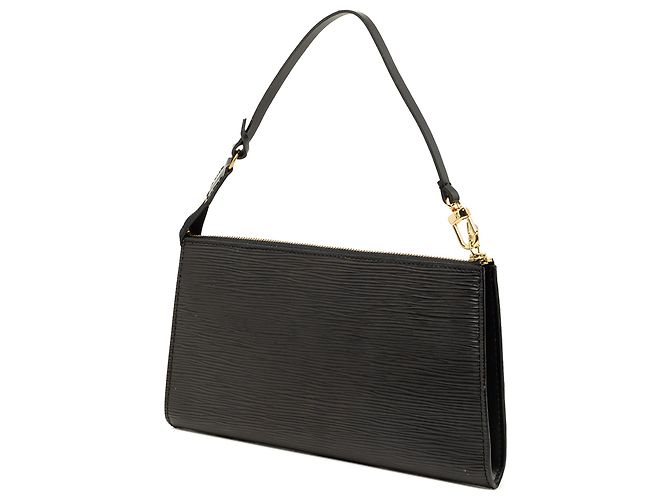 Louis Vuitton Black Epi Pochette Accessoires - vista 2