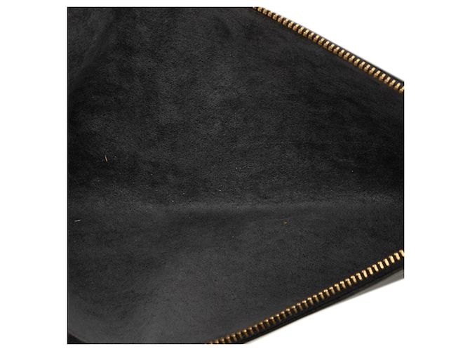 Louis Vuitton Black Epi Pochette Accessoires - vista 4