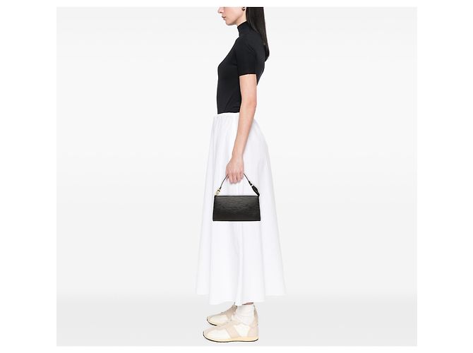 Louis Vuitton Black Epi Pochette Accessoires - vista 6