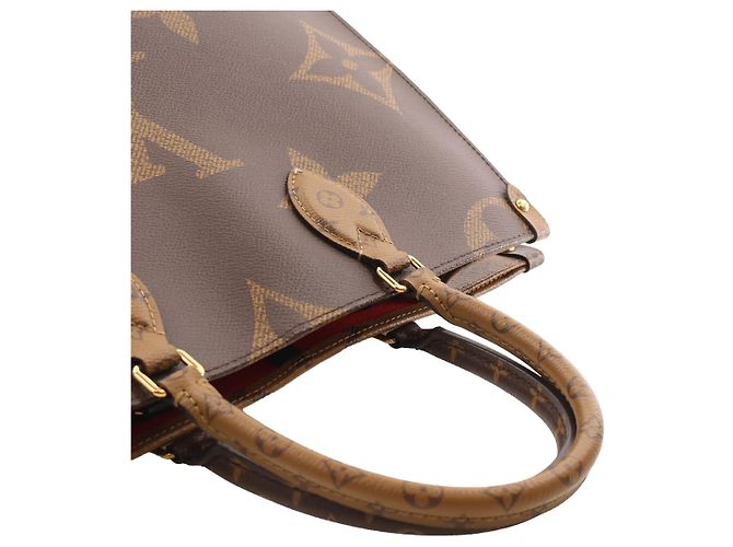 Louis Vuitton Brown Monogram Reverse Giant OnTheGo MM - Ansicht 13