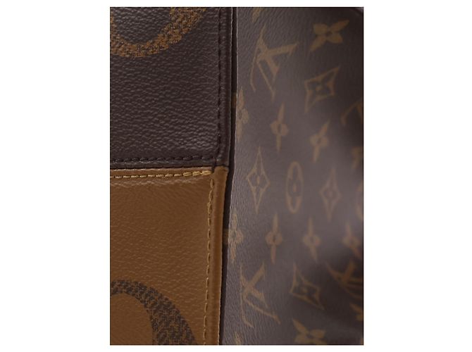 Louis Vuitton Brown Monogram Reverse Giant OnTheGo MM - Ansicht 9