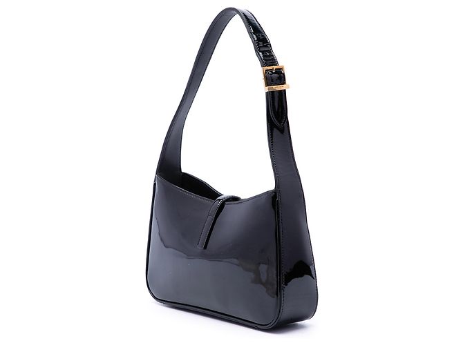 Autre Marque Saint Laurent Black Patent Le 5 a 7 - vista 2