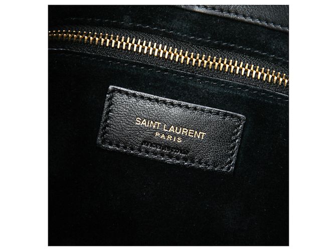Autre Marque Saint Laurent Black Patent Le 5 a 7 - vista 5