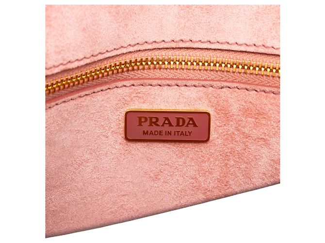 Pionnière Borsa a sella Prada Pionniere in vitello City bianco - vista 5