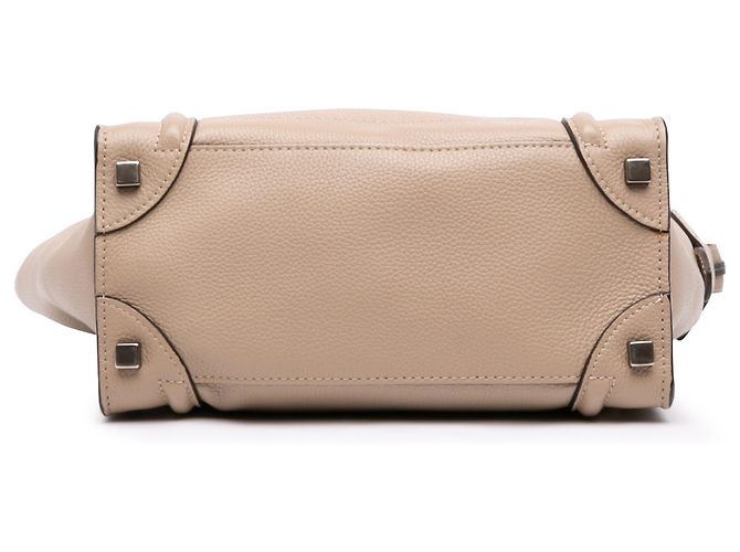 Céline Celine Luggage Micro Leder Tote braun - Ansicht 3