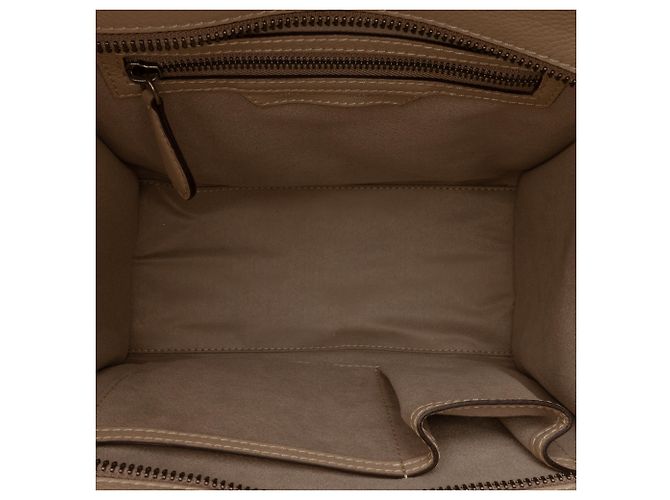 Céline Celine Luggage Micro Leder Tote braun - Ansicht 4