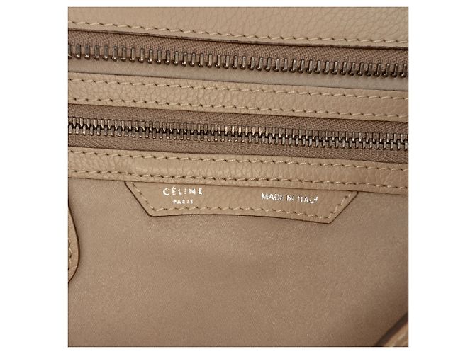 Céline Celine Luggage Micro Leder Tote braun - Ansicht 5
