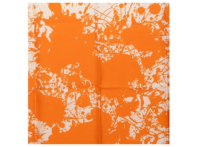 Foulard di seta Hermès White Cheval Surprise 90 - vista 2