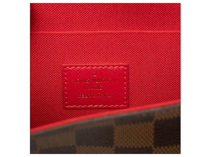 Pochette Félicie Louis Vuitton Brown Damier Ebene Pochette Felicie - vista 5