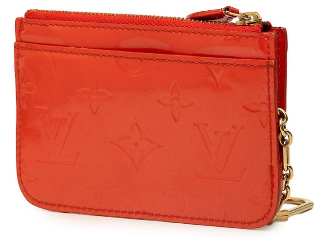 Portachaves Louis Vuitton Monogram Vernis Rojo - vista 2