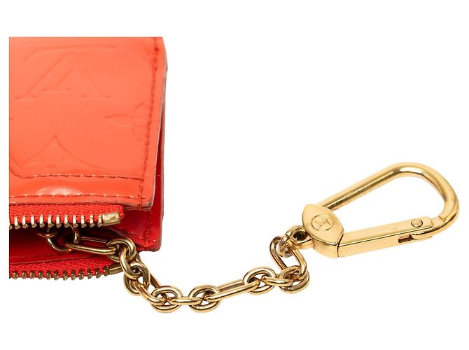 Portachaves Louis Vuitton Monogram Vernis Rojo - vista 6