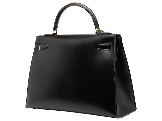 Hermès Black Box Calf Kelly Sellier 32 - vista 2
