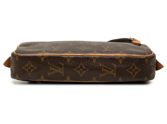Louis Vuitton Brown Monogram Pochette Marly Bandouliere - vista 3