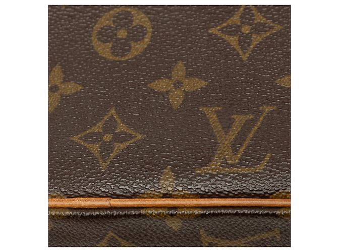 Louis Vuitton Brown Monogram Pochette Marly Bandouliere - vista 6