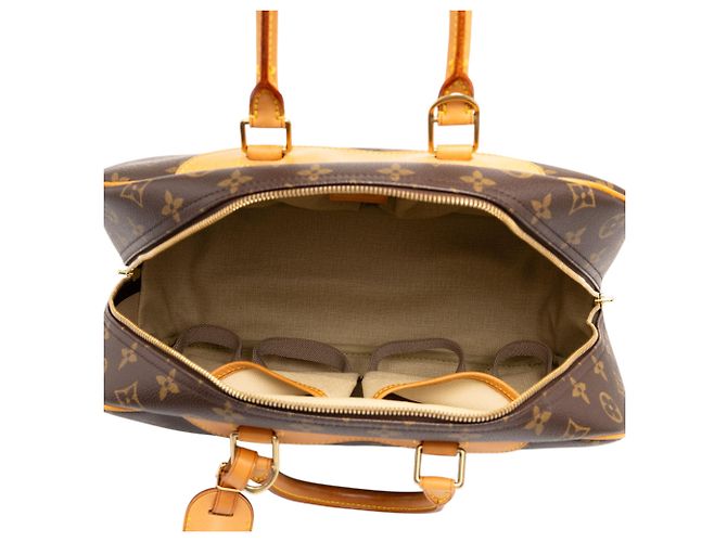 Louis Vuitton Brown Monogram Deauville - vista 4