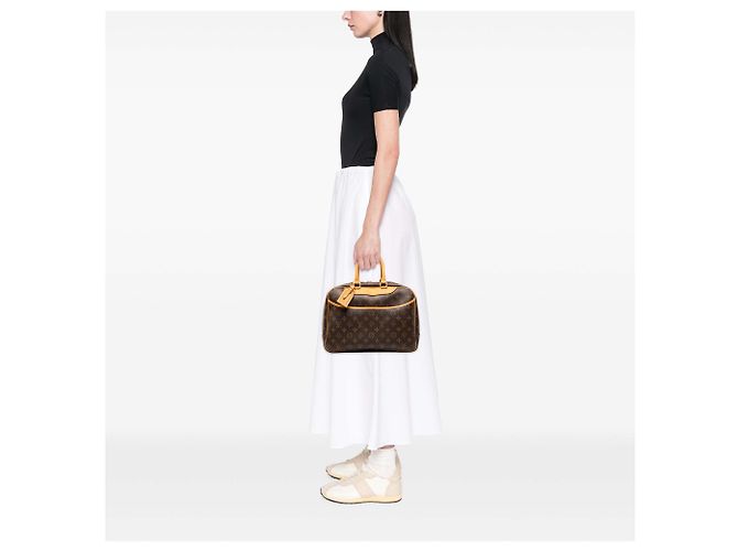 Louis Vuitton Brown Monogram Deauville - vista 6