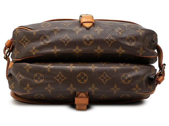 Louis Vuitton Brown Monogram Saumur 30 - vista 3