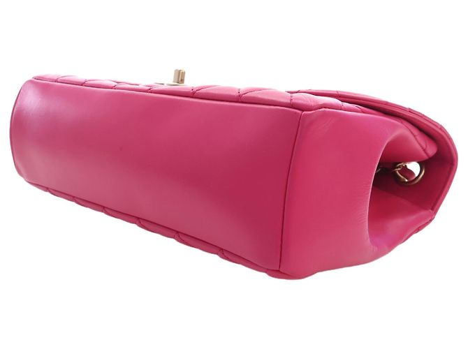 Chanel Pink Medium Quilted Lambskin Mademoiselle Chic Flap - vista 14